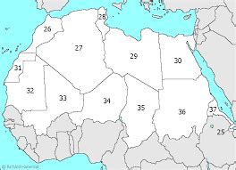 North Africa Countries Diagram Quizlet