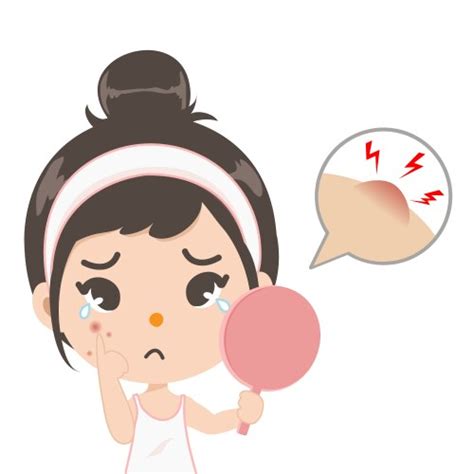 Sad girl holding a burnt freshly baked pie Vector Image