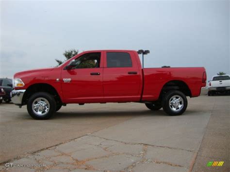 Flame Red Dodge Ram Hd St Crew Cab X Photo