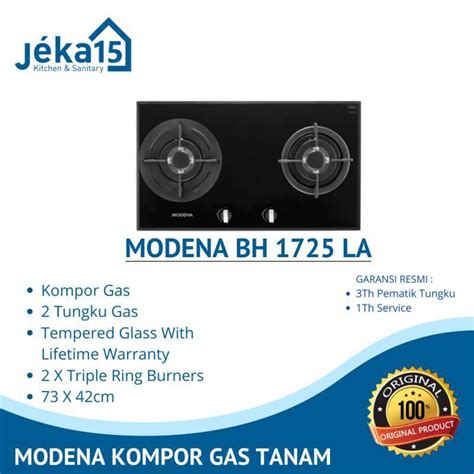 Jual Kompor Tanam Gas Modena Bh La Di Seller Jeka Kitchen