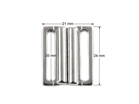 Metal Bikini Clasp Width 20 Mm STOKLASA Haberdashery