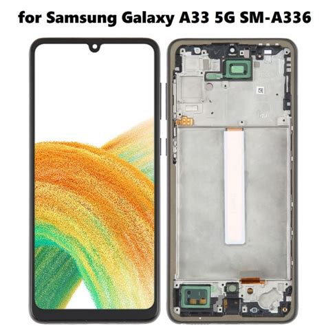 Samsung Galaxy A G Oled Lcd Screen Digitizer Full Assembly With Frame