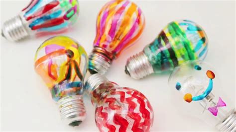 Stained Glass Light Bulb Diy - Glass Designs