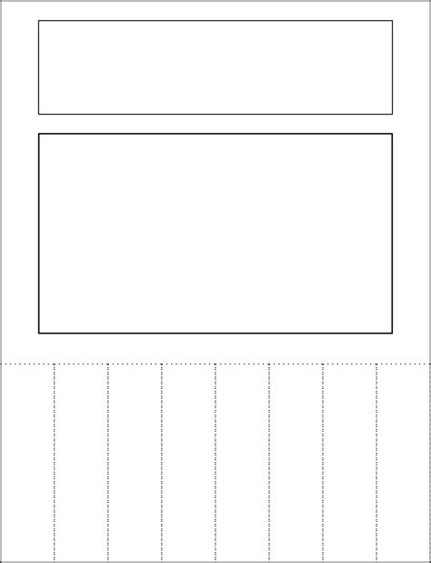 Flyer With Tear Off Tabs Template Free Portal Tutorials