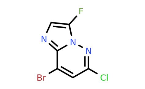 CAS 933035 36 0 8 Bromo 6 Chloro 3 Fluoroimidazo 1 2 B Pyridazine