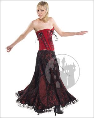 Corsage Rot Satin Corsagen Club Hot Fashion Odretto Highheels