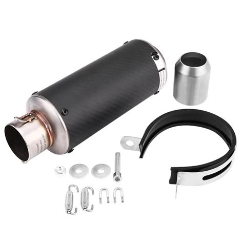 51mm Universal Carbon Fiber Motorcycle Modified Exhaust Muffler Pipe For Most Motorcycle For