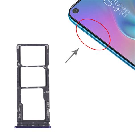 Sim Card Tray Sim Card Tray Micro Sd Card Tray For Tecno Camon