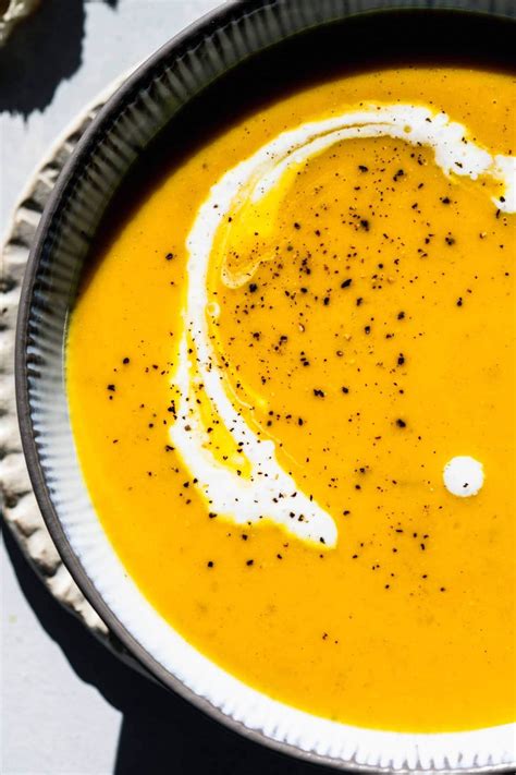 Curried Butternut Squash Soup Creamy Delicious