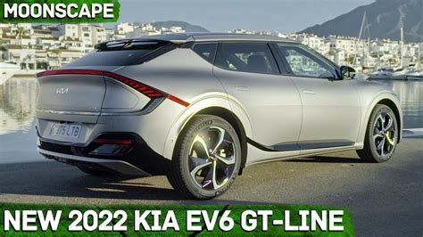 New 2022 Kia EV6 GT Line In Moonscape CARS NEWS YouTube