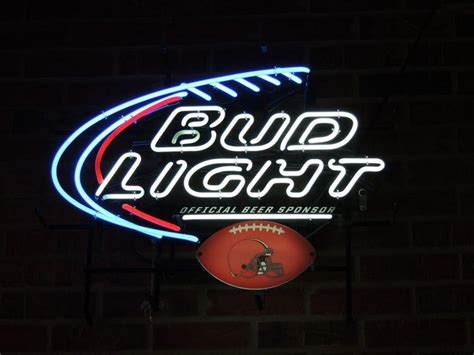 Bud Light Sports Neon Sign Bar Sign Neon Light – DIY Neon Signs