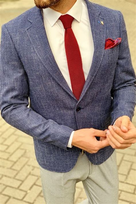 Мужской пиджак под джинсы синего цвета. Арт.:2-962-22 – купить в ...