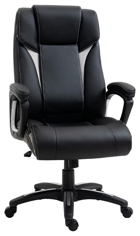 Drevy Ergonomic High Back Executive Office Chair With Padded Armrests