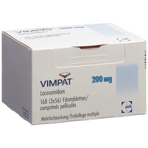 VIMPAT Filmtabl 200 Mg Blist 56 Stk Online Bestellen