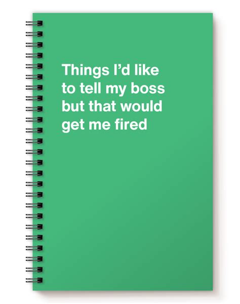 Funny & Awkward Notebooks for the Office – WTF Notebooks | To my mother ...