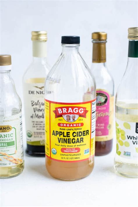 The Best Apple Cider Vinegar Substitutes - Evolving Table