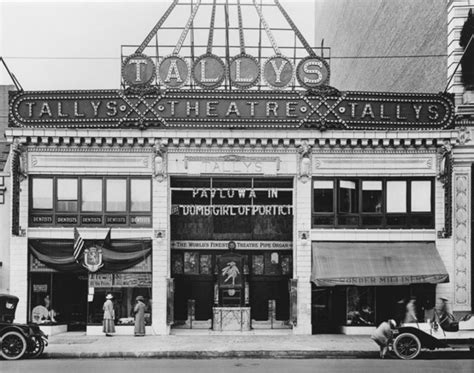 The First Motion Picture Theater Silent Talkie Theaters