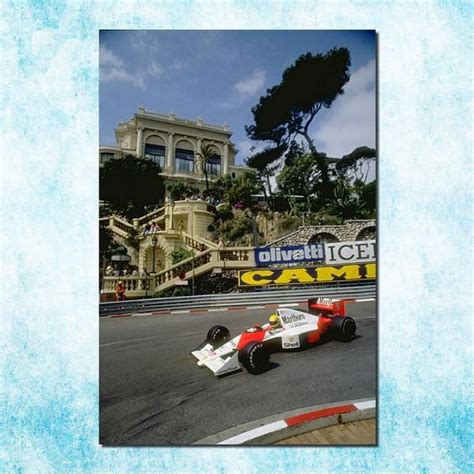 Monaco GP Ayrton Senna Monaco Sport Automobile Mc Laren F1 Racing