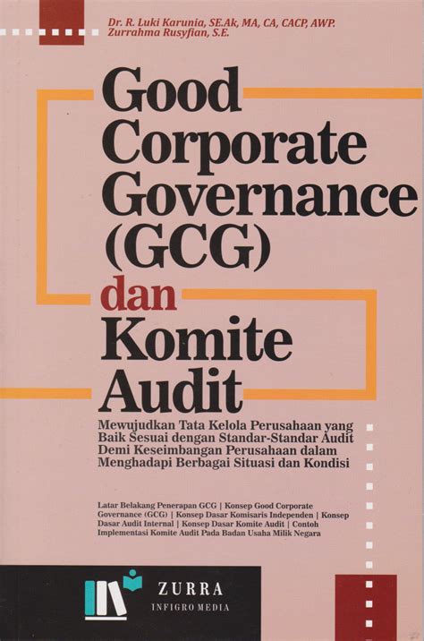 BUKU GOOD CORPORATE GOVERNANCE GCG DAN KOMITE AUDIT TOKO BUKU