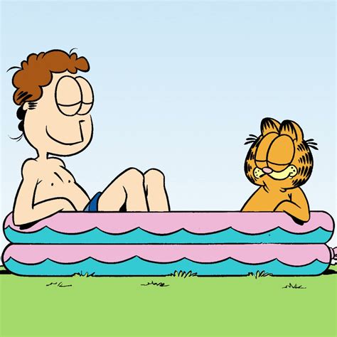 Garfield On Twitter Pool Day Vibe Ruined