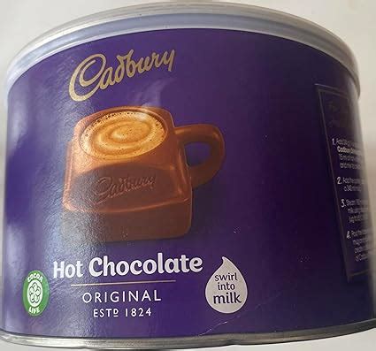 Cadbury S Hot Chocolate Powder Kg Tub Amazon Co Uk Grocery