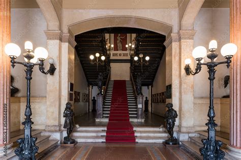 Rio De Janeiro Brazil January Interior Of Catete Palace