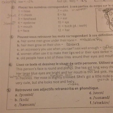 Bonjour Est Ce Que Quelqu Un Peut M Aider Avec L Exercice 5 C Est