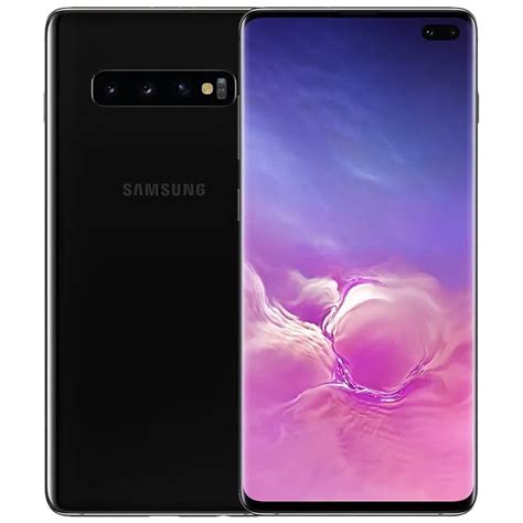 Telefon Mobil Samsung Galaxy S10 Plus 128gb Dual Sim Prism Black Klap