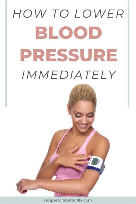 10 Ways To Lower Blood Pressure Immediately Artofit