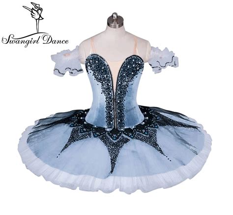 Adult Gray Velvet Classical Ballet Tutus Professional Ballet Costumes