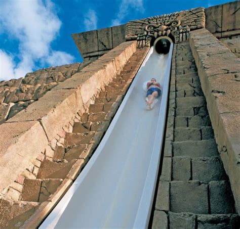 Scariest Water Slide Of The World Leap Of Faith Atlantis Bahamas