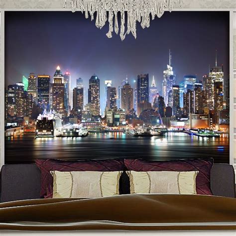 Cityscape Mural Wallpaper - Mural Wall