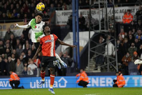 Liverpools Luis Diaz Rescues Point In 1 1 Draw At Luton FMT