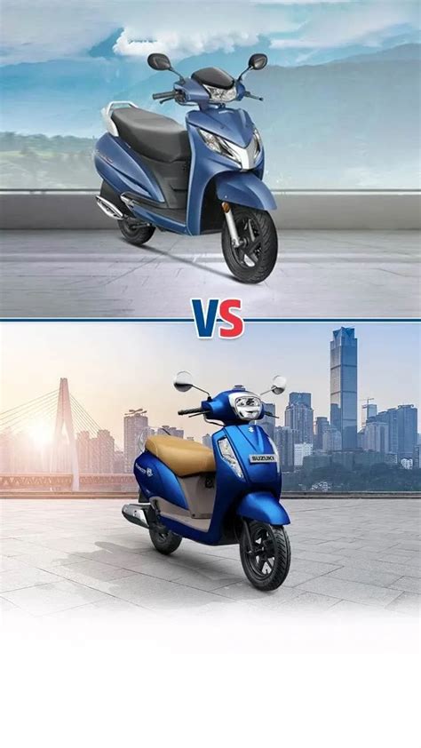 Honda Activa 125 Vs Suzuki Access 125 Key Features Highlights Comparison