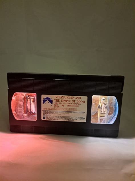 Indiana Jones Temple of Doom VHS Diorama - Etsy