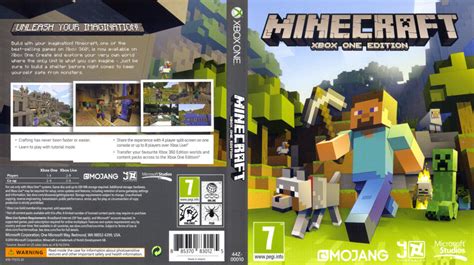 Minecraft Xbox One Edition Dvd Cover Xbox One Usa