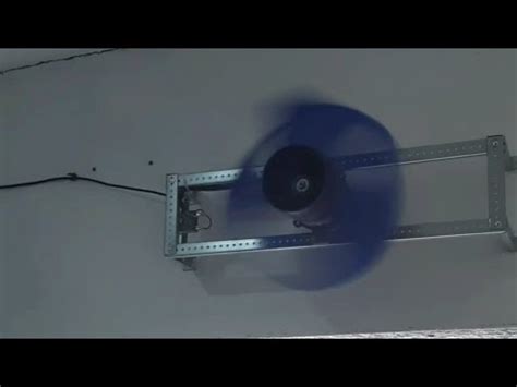 переделка вентилятора от наружного блока сплит-системы - YouTube