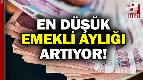 Emekli Maaşı Düzenlemesi Komisyondan Geçti En Düşük Emekli Aylığı Artıyor A Haber Youtube