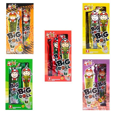 Big Roll Crispy Grilled Seaweed Variety Pack Spicy