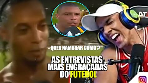 REACT DO HUDSON As entrevistas mais engraçadas do futebol YouTube