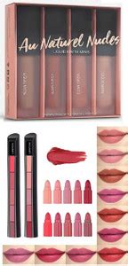 Love Nature Premium 5in1 Red Nude Edition Lipstick Long Lasting Nude Liquid Lipstick Price In