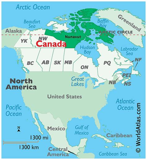 Nunavut Maps And Facts World Atlas