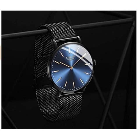 Montre Lige Homme Mode Sport Tanche Analogique Quartz Montres Avec