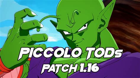 DBFZ Piccolo TOD From Everywhere 100 Combo Patch 1 16 YouTube