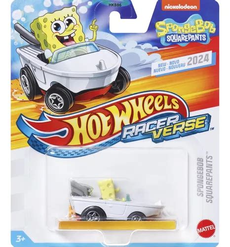 Hot Wheels Bob Esponja Cal A Quadrada Racerverse Hrt Parcelamento Sem Juros