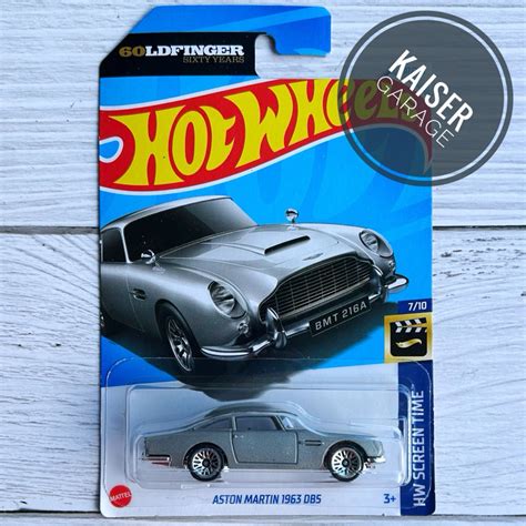 Hot Wheels Aston Martin 1963 DB5 Goldfinger Shopee Malaysia