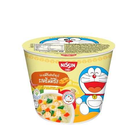NISSIN MINI CUP DORAEMON CREAMY CHEESE FLAVOUR - Nissin Thailand