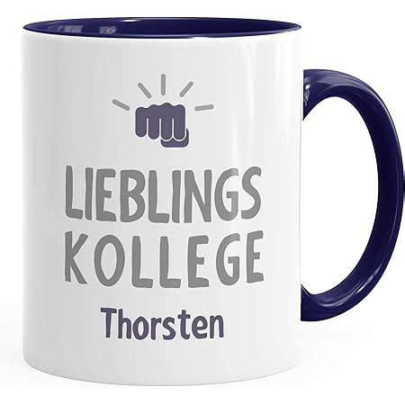 Amazon De SpecialMe Personalisierte Kaffee Tasse Lieblings Kollege