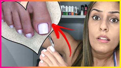 Um MÊs Sem Fazer As Unhas Dos PÉs Cutilagem E EsmaltaÇÃo ‹ Unhas Da Lalá › Youtube