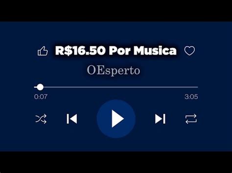 COMO GANHAR DINHEIRO APENAS ESCUTANDO MÚSICA R 22 50 Por Cada Música